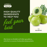 Swanson Amla Fruit – dosage-jour, mode d'emploi simple: deux capsules par jour.