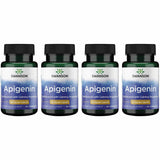 Swanson Apigenin 50 mg — bouteille 90 gélules, soutien au sommeil et relaxation.