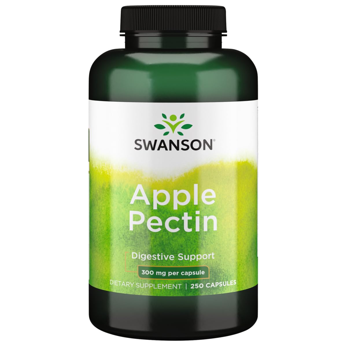 Swanson Pectine de Pomme, bouteille de capsules, fibre soluble pour le confort digestif