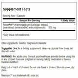 Swanson arabinogalactane meleze capsules: prise quotidienne pratique.