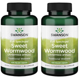 Swanson Armoise Douce bouteille - soutien digestif potentiel.