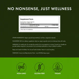 Étiquette Swanson Ashwagandha avec dosage et ingrédients.