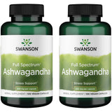 Swanson Ashwagandha Poudre : bouteille de capsules pour le bien-être quotidien