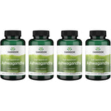 Swanson Ashwagandha poudre dans la bouteille, soutien potentiel au stress.