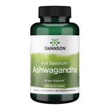 Swanson Ashwagandha Poudre – bouteille, soutien au stress et énergie naturelle.