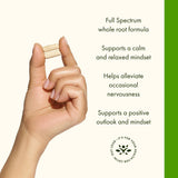 Swanson Ashwagandha Poudre – dosage imprimé, utilisation simple et pratique.