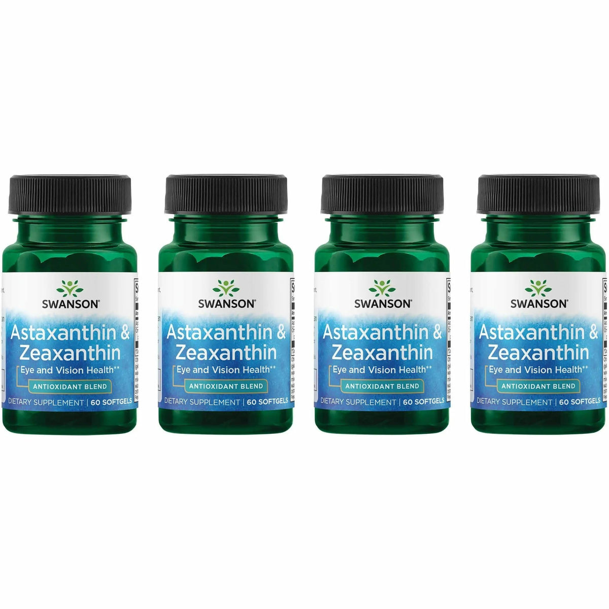 Swanson Astaxanthine & Zeaxanthin – soutien santé des yeux et macula.