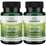 Swanson Avena Sativa, herbe d’avoine verte: soutien potentiel du système nerveux au quotidien.