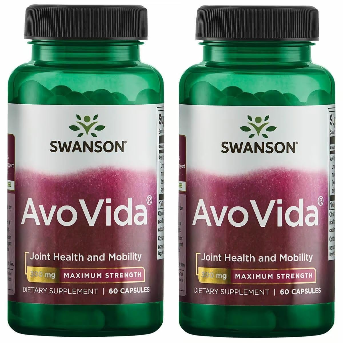 Swanson AvoVida – bouteille-emballage vert, pratique pour intégrer la mobilité au quotidien.