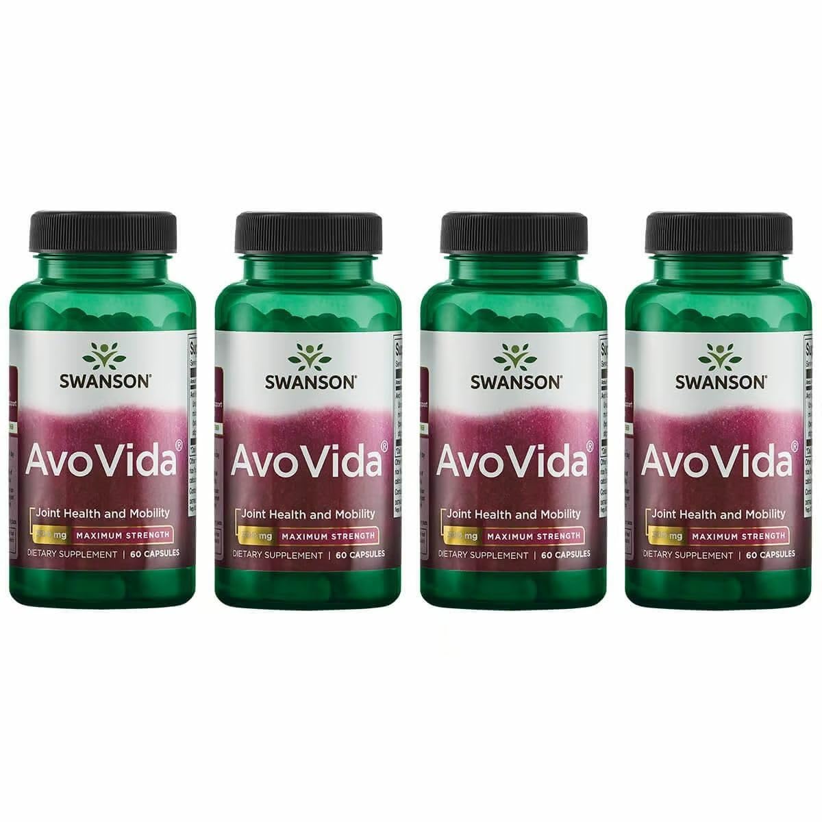 Swanson AvoVida gélules mobilité articulations: soutien potentiel du cartilage et des tissus.