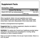Swanson B12 comprimé système nerveux, soutien potentiel.