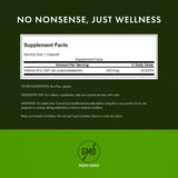 Swanson B12 étiquette — information claire sur le dosage et les bénéfices potentiels.