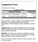 Swanson B12 pastilles – Gros-plan sur les pastilles, usage potentiel pour le métabolisme énergétique.