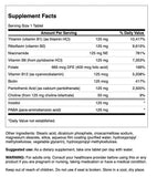 Swanson B-125 Complexe – comprimés, pratique pour un apport quotidien en vitamine B.