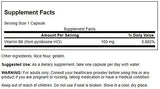 Prise quotidienne des gélules Swanson B6 Pyridoxine pour énergie