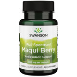 Swanson baie maqui capsules: soutien antioxydant pour votre routine quotidienne