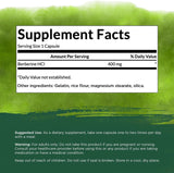 Swanson Berberine: gros plan sur les capsules vegan soutenant le métabolisme potentiel.
