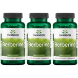 Swanson Berberine: bouteille de gélules avec étiquette claire, soutien potentiel au métabolisme