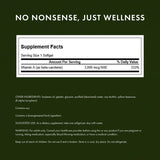 Swanson Beta-Carotene: bouteille et étiquette visibles, info produit.