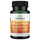 Swanson Betatene Nat Mix Caroténoïdes capsules, facile à avaler pour un apport quotidien.