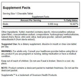 Swanson Biotine Sublingual 5000 mcg, comprimés visibles, peau et ongles sains