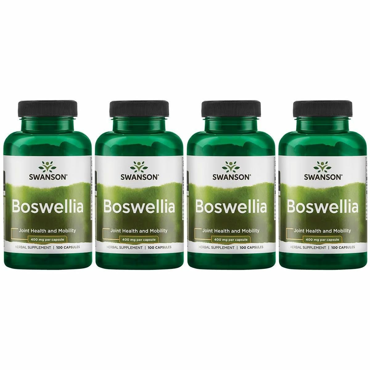 Swanson Boswellia : bouteille de pilules soutenant la mobilité au quotidien