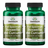 Swanson Boswellia Curcumin: capsules réunies pour une mobilité potentielle.
