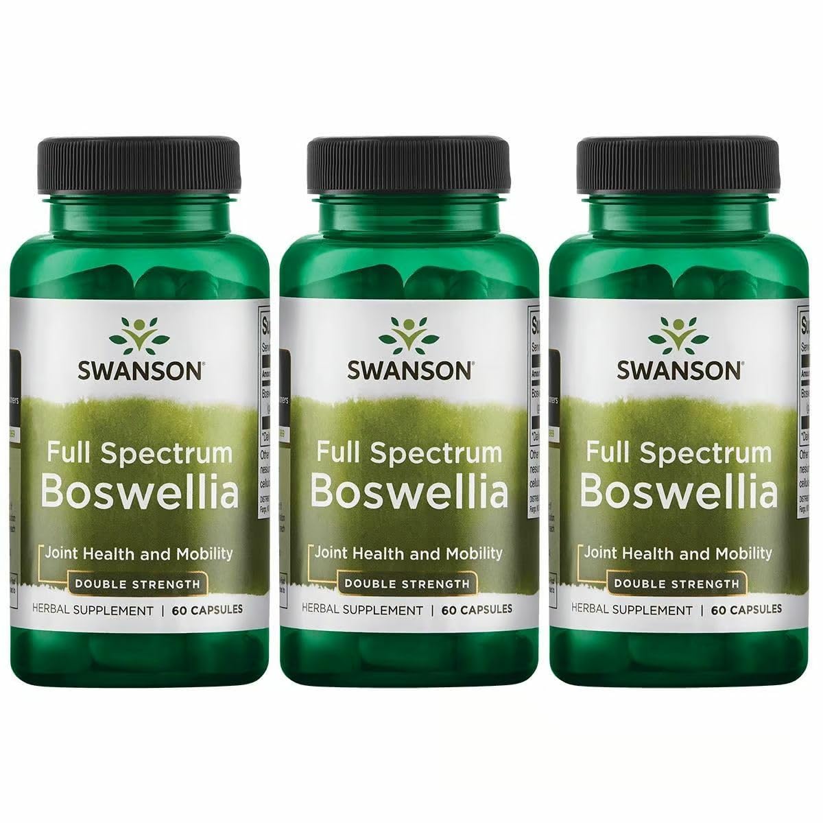 Swanson Boswellia, bouteille, soutien potentiel des articulations et mobilité.