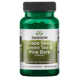 Swanson bouteille capsules 60 – soutien antioxydant quotidien et pratique.