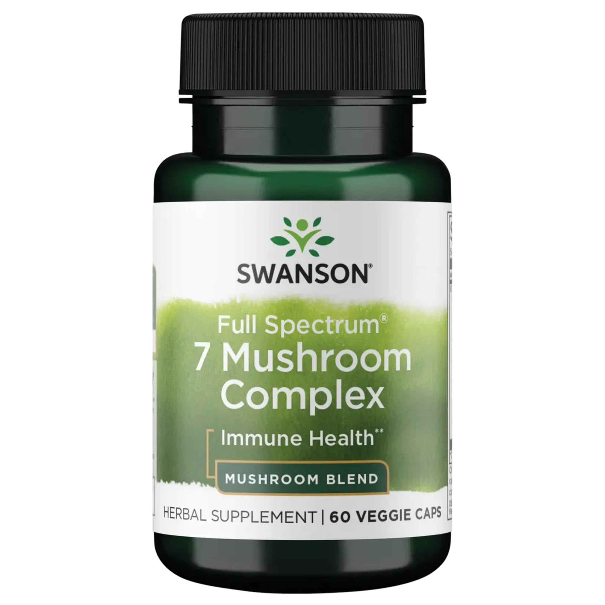 Swanson Complexe 7 Champignons – bouteille pratique pour le quotidien.