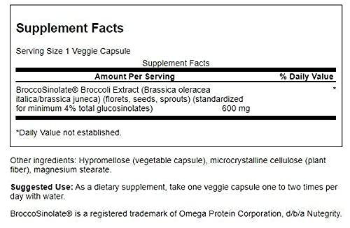 Swanson Brocoli glucosinolates – étui, utilisation pratique dans votre routine.