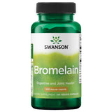 Swanson bromélaïne capsules végétales: soutien digestif et confort articulaire.