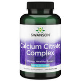 Swanson Calcium Citrate Complex – Bouteille: soutien potentiel de la densité osseuse au quotidien.