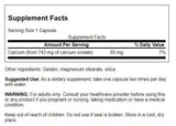 Swanson Calcium Orotate – bouteille facile à emporter pour une utilisation pratique.