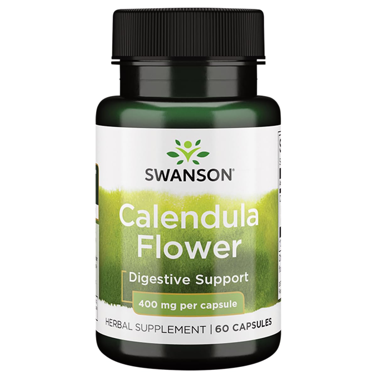 Swanson Calendula: bouteille de gélules, soutien digestif potentiel et utilisation pratique