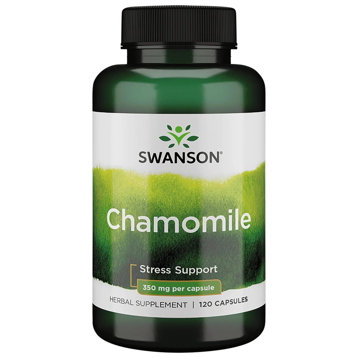 Swanson camomille allemande en capsules pour une détente naturelle