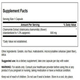 Capsules Swanson camomille, prise quotidienne facile pour le bien-être