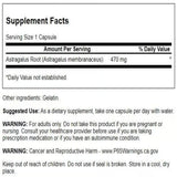 Capsules d'astragale Swanson: prise quotidienne pratique.