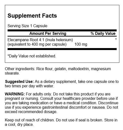 Swanson capsules d'élécampe 1 mg – pratique pour la routine quotidienne