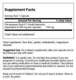 Swanson capsules d'élécampe 1 mg – pratique pour la routine quotidienne