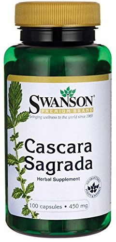 Swanson Cascara Sagrada 450 mg – bouteille: soutien intestinal doux et confort digestif