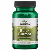 Swanson cassis noir spectre complet - bouteille montrant les antioxydants.