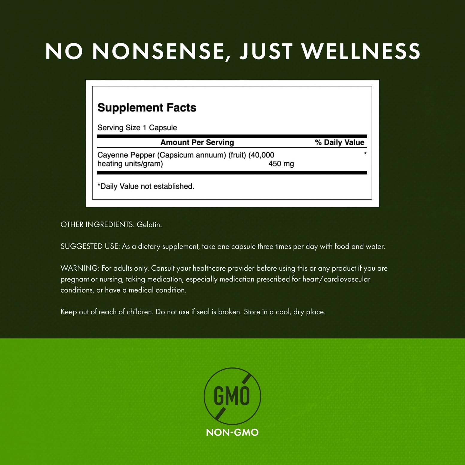 Swanson Cayenne: gelules circulation — soutien potentiel de la circulation sanguine.
