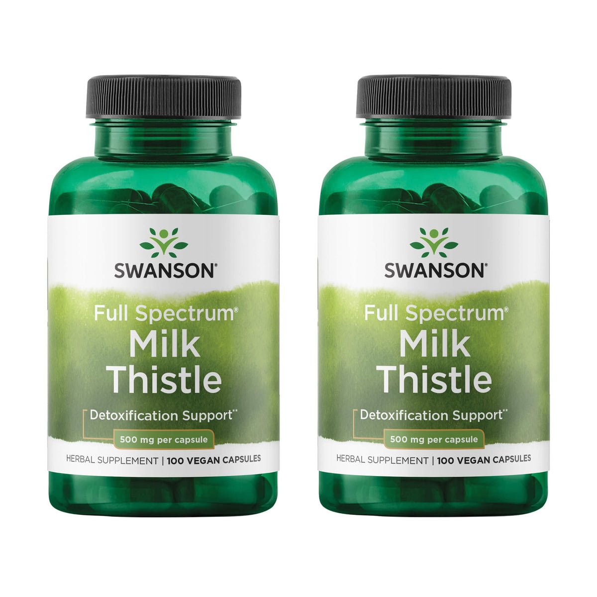 Swanson Chardon-Marie – bouteille montrant le flacon et le soutien hépatique potentiel.