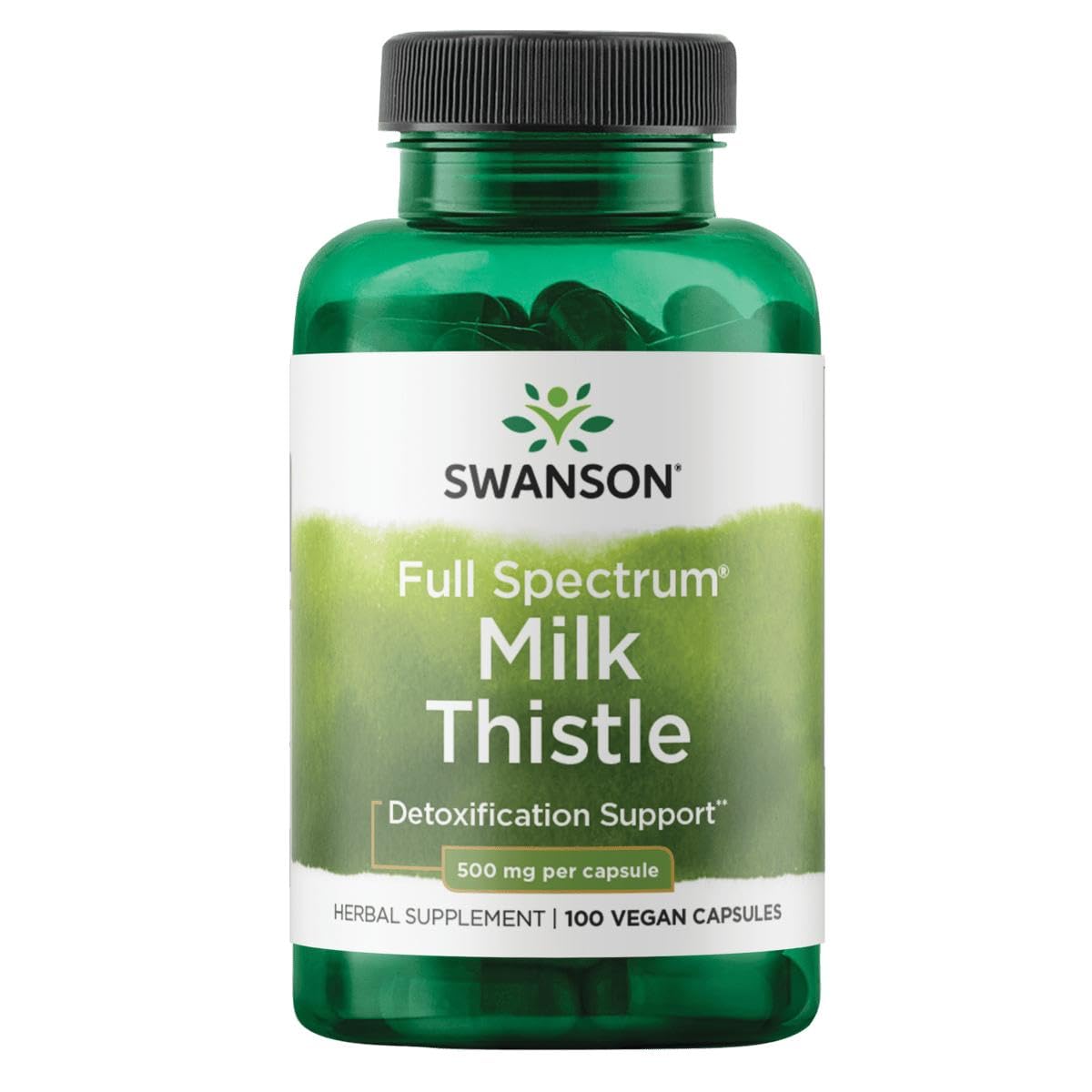 Swanson Chardon-Marie – Bouteille visible, soutien possible à la santé du foie.
