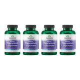 Swanson Chelated Magnesium 133 mg, boîte 4-pack, pratique et facile à intégrer