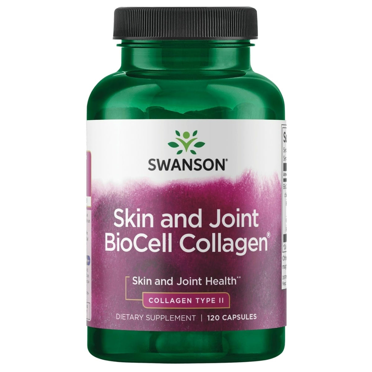 Swanson Chicken Sternum Cartilage: flacon de 200 capsules pour le soutien potentiel des articulations.