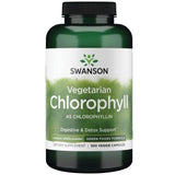 Swanson chlorophylle — emballage intérieur et extérieur soigné.