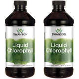 Swanson Chlorophylle Liquide, bouteille 473 ml, soutient l'immunité et l'énergie naturelle.