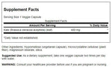 Swanson Chou Frisé Spectre Complet — capsules faciles à avaler pour une alimentation à base de plantes
